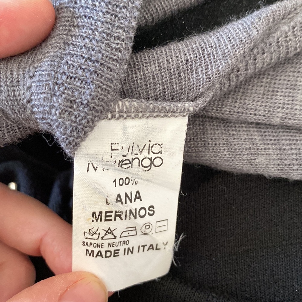 Italian Wool Cardigan - Picture 5 of 5